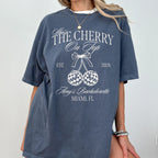 Custom Cherry on Top Bachelorette Shirt, Disco Ball Bride Tee, Retro Coquette Bridal Shower Comfort Colors Shirt