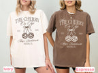 Custom Cherry on Top Bachelorette Shirt, Disco Ball Bride Tee, Retro Coquette Bridal Shower Comfort Colors Shirt