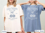 Custom Cherry on Top Bachelorette Shirt, Disco Ball Bride Tee, Retro Coquette Bridal Shower Comfort Colors Shirt