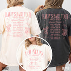 Margarita Bachelorette Tour Shirt Comfort Color Custom Mountain Bachelorette Shirt Camp Bach Tour Tee Bridal Party Gifted Bridesmaid Shirt