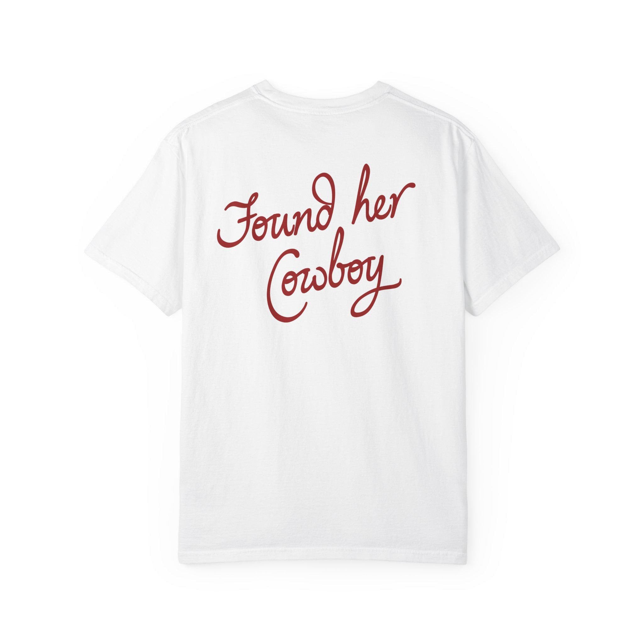 Found Her Cowboy Tshirt, Cowgirl Bride Tee, Western Wedding Shirt, Country Bridal Top, Bachelorette