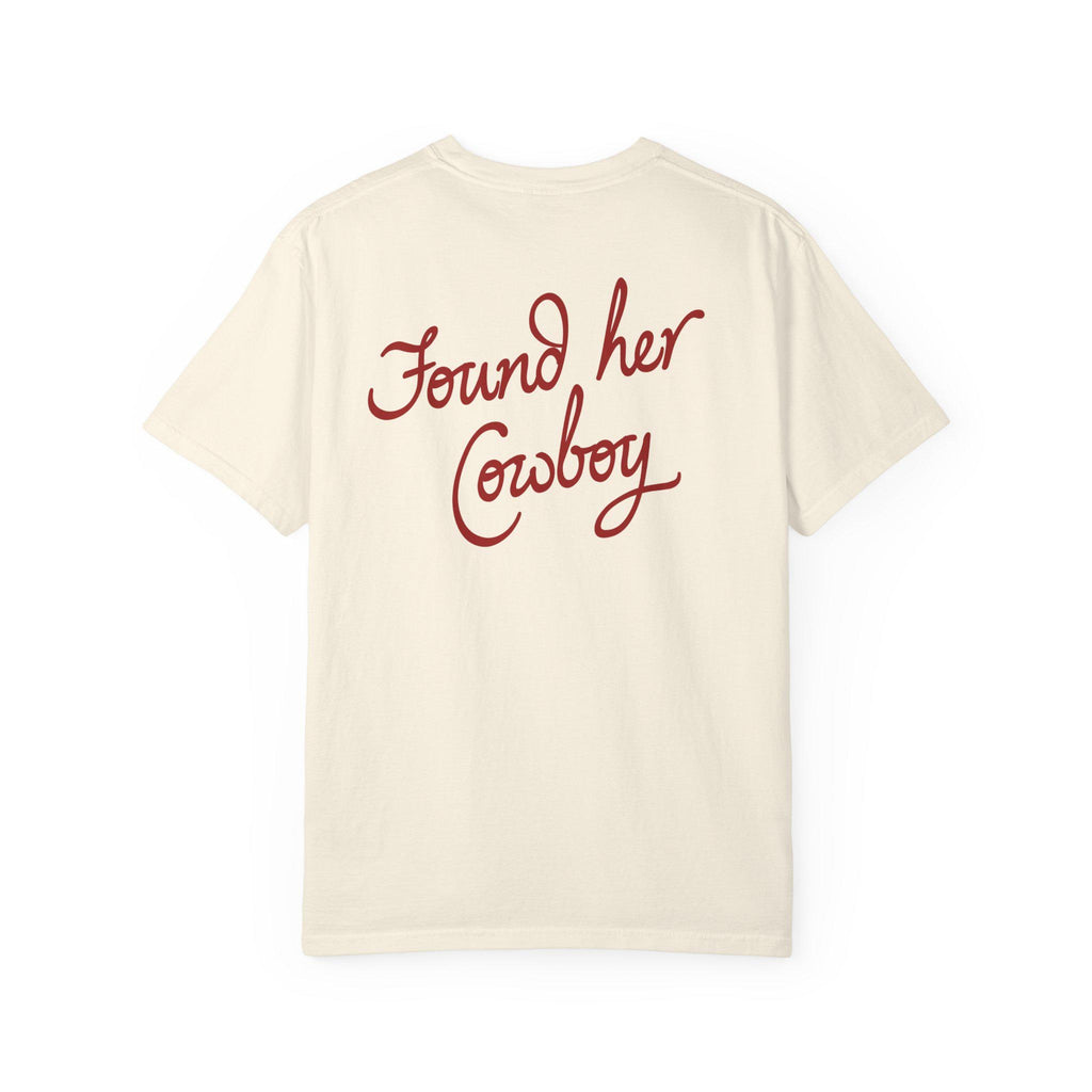 Found Her Cowboy Tshirt, Cowgirl Bride Tee, Western Wedding Shirt, Country Bridal Top, Bachelorette