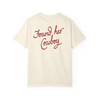 Found Her Cowboy Tshirt, Cowgirl Bride Tee, Western Wedding Shirt, Country Bridal Top, Bachelorette