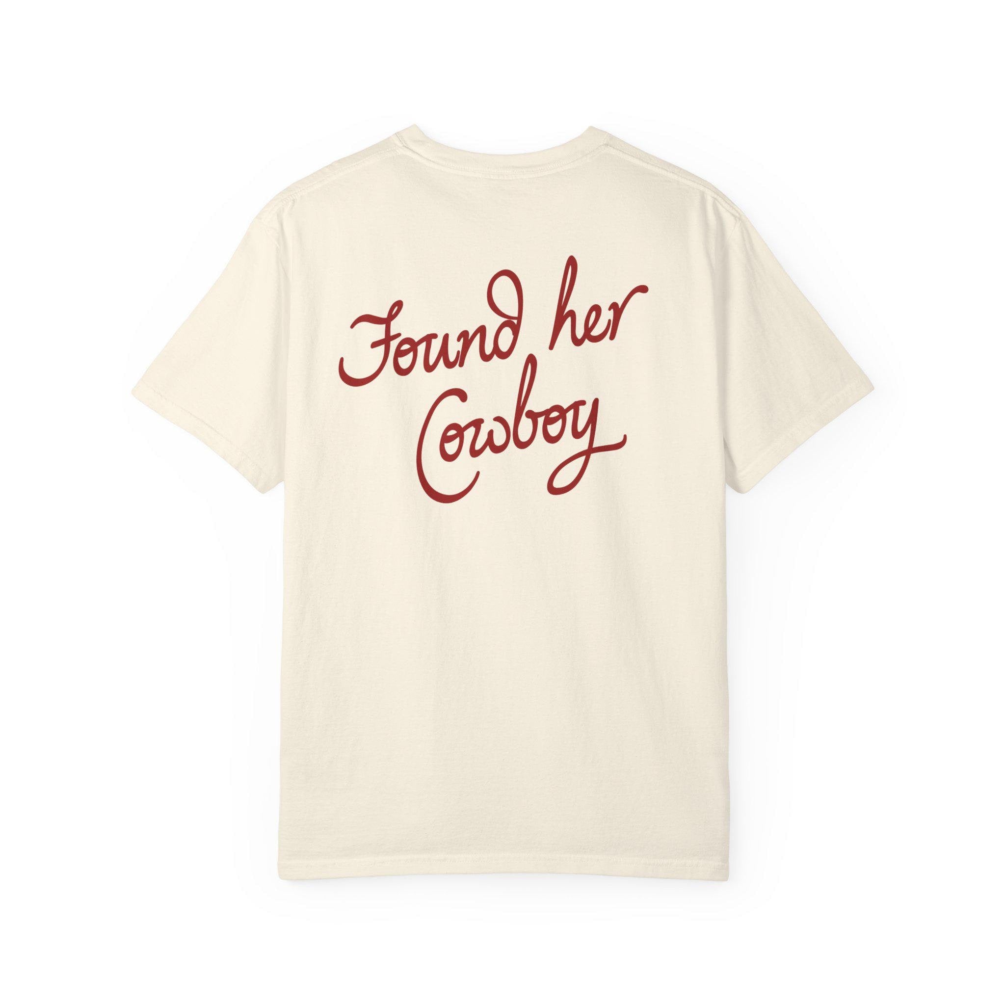 Found Her Cowboy Tshirt, Cowgirl Bride Tee, Western Wedding Shirt, Country Bridal Top, Bachelorette