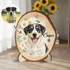 Custom Pet Portrait Wall Art, Pet Memorial Gift, Custom Guinea Pig Portrait Wooden Hanging, Pet Loss Sympathy Gift, Hamster Memorial Gift