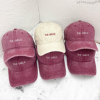 Personalized Embroidered Bride Squad Baseball Cap | Custom Bachelorette Party Hat | Bridal Shower Gift