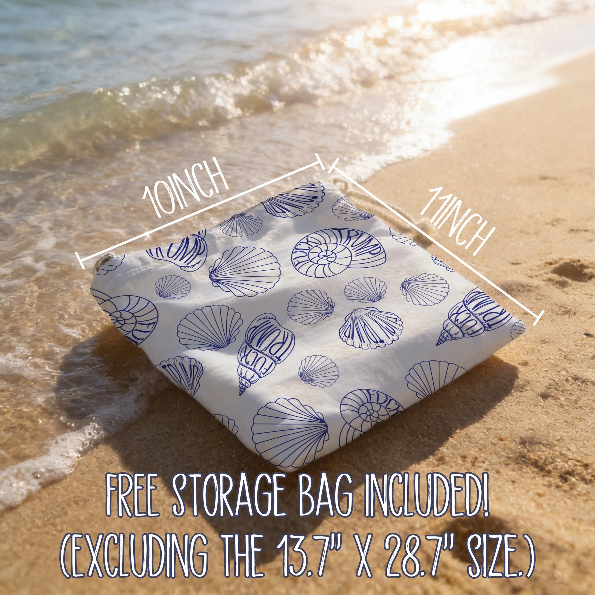 Personalized Slightly Subtle Seashell Patterned Beach Towel,Relaxing Seaside Vibes,Summer Coastal Gift,Ocean Inspired Style,Pool Party Towel