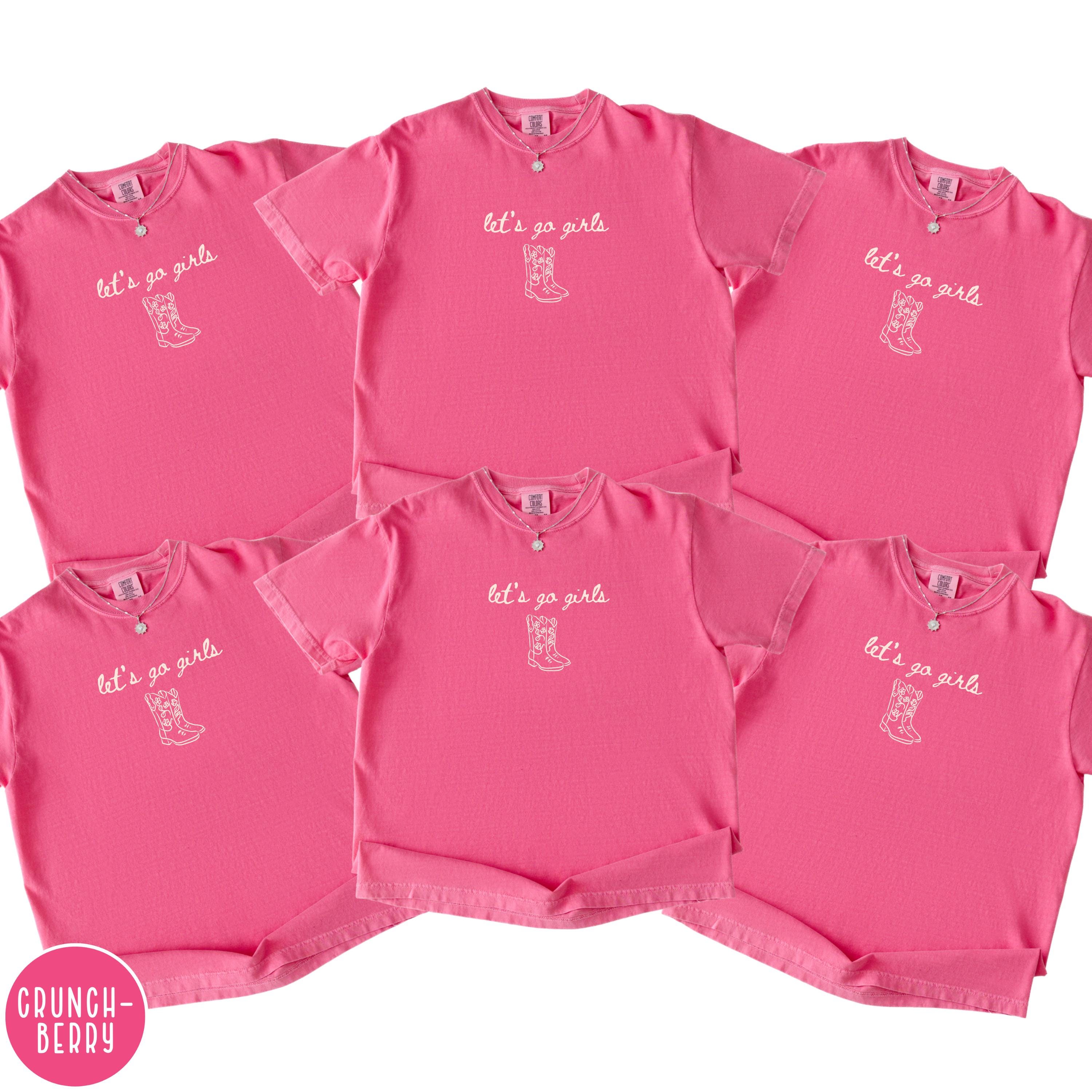 Western Nashville Bachelorette Comfort Colors® Shirts, Last Rodeo Country Bachelorette Shirts, Custom Let's Go Girls Bachelorette Party Tees