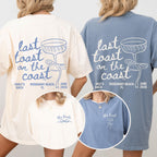 Last Toast On The Coast Shirt, Custom Beach Bachelorette Party Shirt, Bach Club Shirt, Coastal Bachelorette Shirt, Bridal Party Gifts