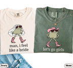 Last Rodeo Bachelorette Frog Shirts, Nashville Scottsdale Cowgirl Bachelorette Party Comfort Colors TShirt, Funny Bach Bridal Party Tee