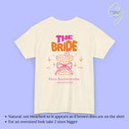 Custom Coquette Hen Party Bachelorette Shirt Cherry Cocktail Pocket Print Back Print Personalized Bride Crew Matching JGA Shirts Aesthetic