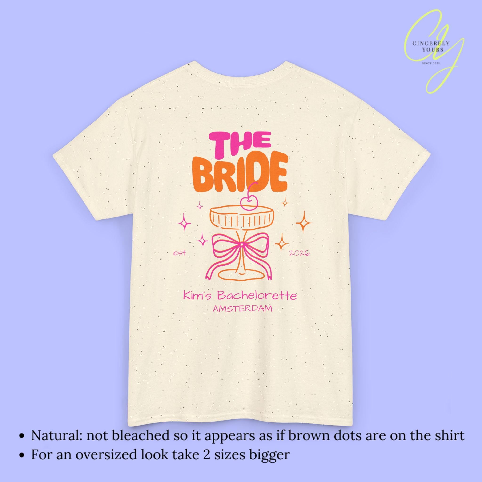 Custom Coquette Hen Party Bachelorette Shirt Cherry Cocktail Pocket Print Back Print Personalized Bride Crew Matching JGA Shirts Aesthetic