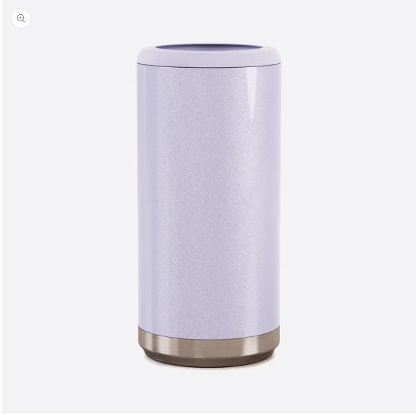 Custom Laser Engraved 12oz Slim Can Cooler: Stainless Steel, Personalized Design Party Favor