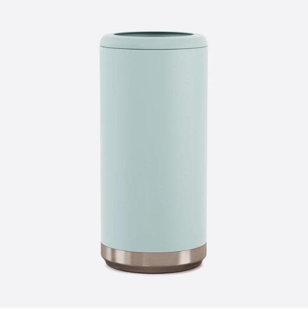 Custom Laser Engraved 12oz Slim Can Cooler: Stainless Steel, Personalized Design Party Favor