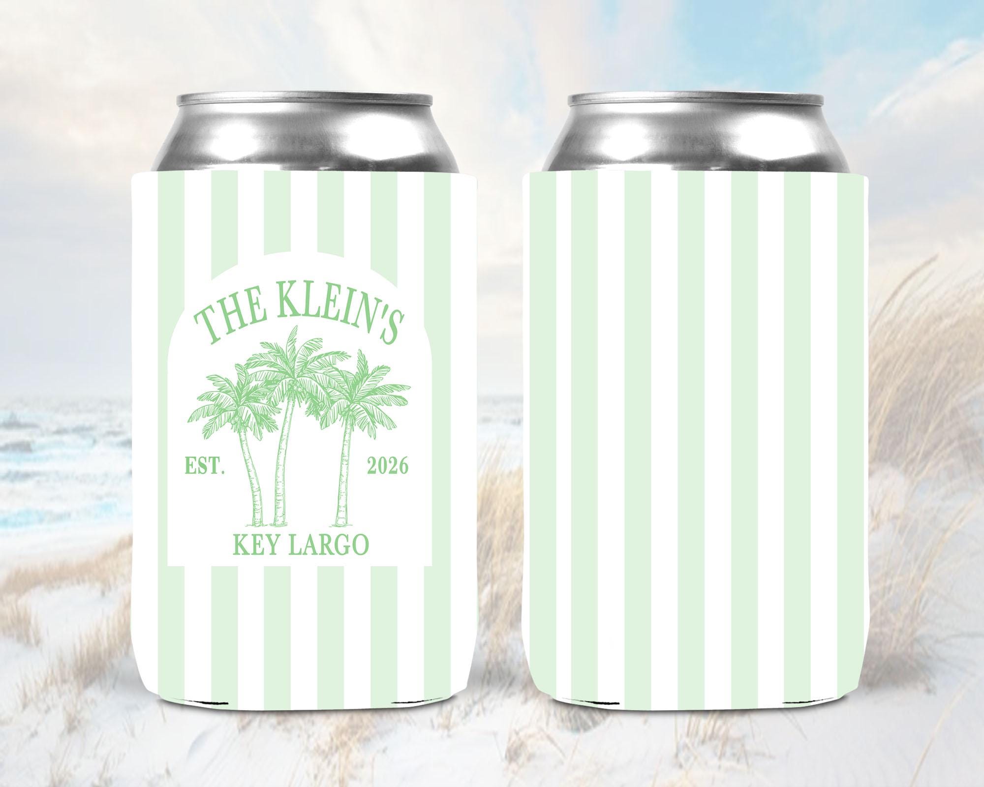 Coastal Bachelorette or Birthday. Custom Social Club Wedding. Personalized Party Favors.