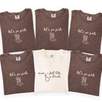 Western Nashville Bachelorette Comfort Colors® Shirts, Last Rodeo Country Bachelorette Shirts, Custom Let's Go Girls Bachelorette Party Tees