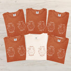 Comfort Colors® Horseshoe Bow Bride Crew T-shirts, Bachelorette Party Western Cowgirl Shirts, Western Wedding Shirt, Bridesmaid Shirt