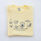 Custom Beach Bach Party Shirt, Comfort Colors Coastal Bride Tee, Matching Beach Bridal Party Gift