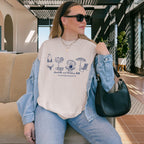 Custom Beach Bach Party Shirt, Comfort Colors Coastal Bride Tee, Matching Beach Bridal Party Gift