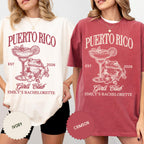 Custom Puerto Rico Bachelorette Trip Shirt: Girls Trip Tropical Bride & Bridesmaids Gift