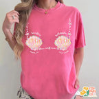 Custom Mermaid Bachelorette Shirts, Last Splash Beach Bachelorette, Last Toast On The Coast, Seashells Coastal Bridal Party Shirts