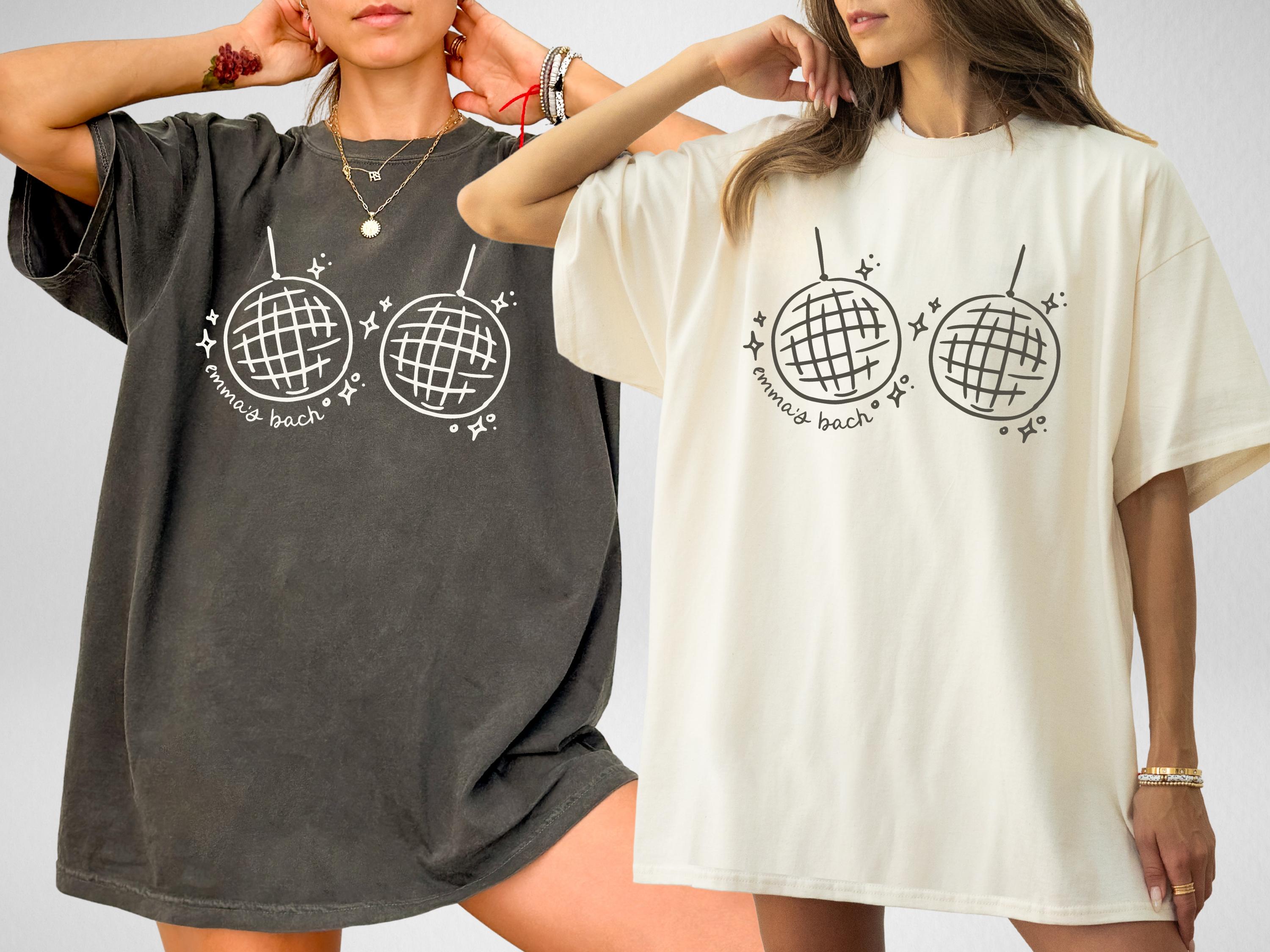 Custom Disco Bachelorette Party Shirts, Hippie Disco Favors, Disco Ball Bra Shirt, Brides Last Disco, Honey Disco Bride Bachelorette