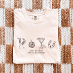 Comfort Colors© Custom Western Lets Go Girls Bachelorette Shirt Cowgirl Bridal Party TShirt Nashville Bride Bach T-Shirt