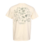 Austin Bachelorette Doodle Icons Unisex Comfort Colors® T-Shirt, Girls Trip Tee, Two-Sided Design