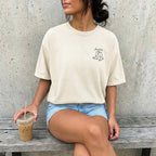Austin Bachelorette Doodle Icons Unisex Comfort Colors® T-Shirt, Girls Trip Tee, Two-Sided Design