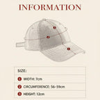 Custom Embroidered Bride Hat, Blue Toile Chinoiserie, Personalized Mrs. Name Cap