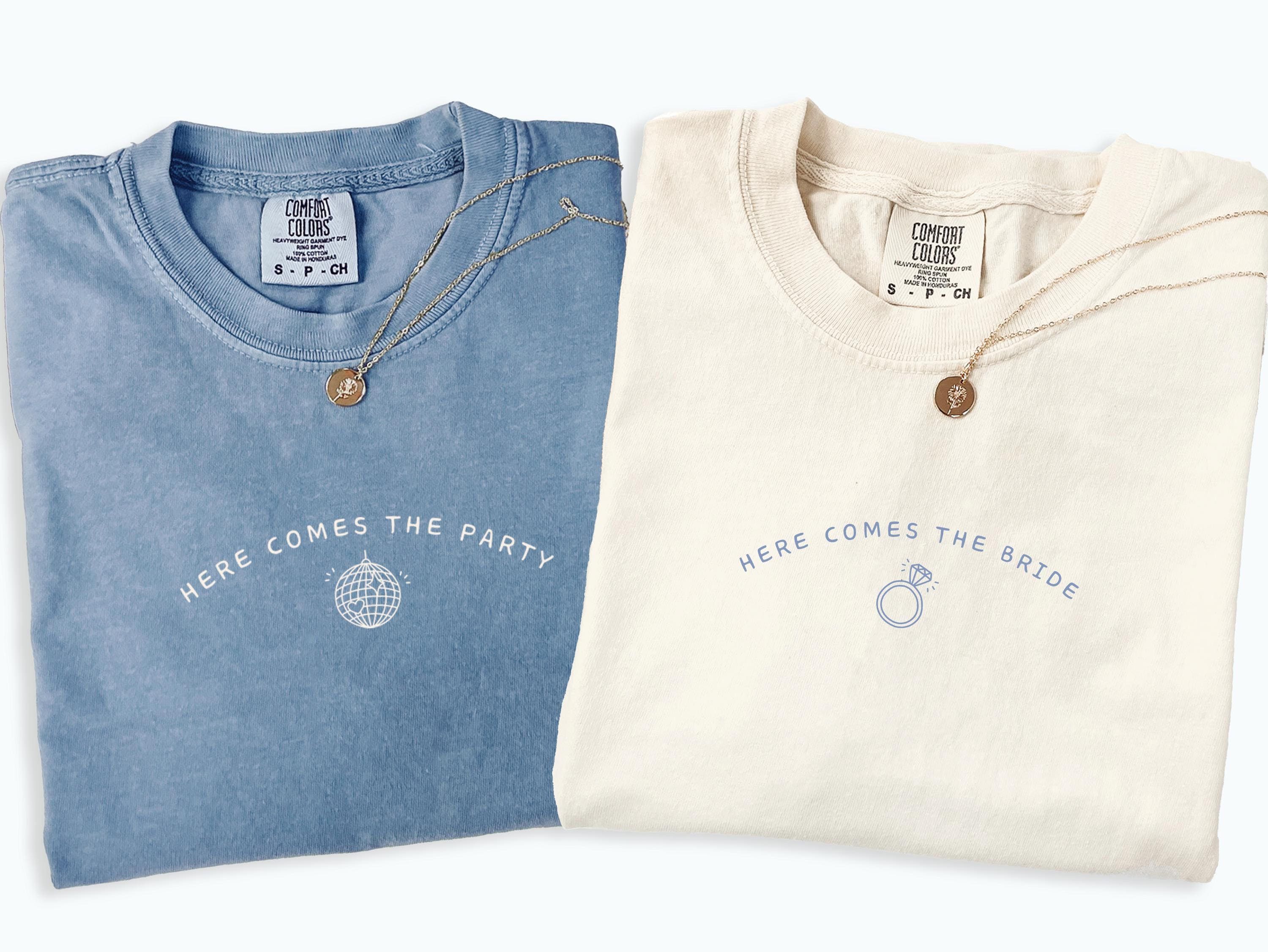 here comes the party bachelorette shirts, Disco ball Bach tshirts