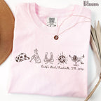 Nashville Bachelorette Shirts, Cowgirl Bride Nashville Bach Party Tshirt, Custom Matching Bachelorette Tee, Western Lets Go Girls Boxy Tees