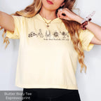 Nashville Bachelorette Shirts, Cowgirl Bride Nashville Bach Party Tshirt, Custom Matching Bachelorette Tee, Western Lets Go Girls Boxy Tees