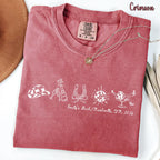Nashville Bachelorette Shirts, Cowgirl Bride Nashville Bach Party Tshirt, Custom Matching Bachelorette Tee, Western Lets Go Girls Boxy Tees