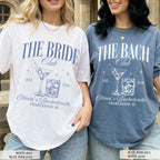 The Bride Club Bach Club Bachelorette Shirt, Custom Bachelorette Party Tee, Bridal Crew Shirts, Luxury Bachelorette Weekend Gift