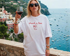 Drunk In Love Bachelorette Shirts Just Drunk Bridal Party Tee Funny Bach Trip Outfit Bride Squad Matching Shirts