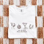Comfort Colors© Custom Western Lets Go Girls Bachelorette Shirt Cowgirl Bridal Party TShirt Nashville Bride Bach T-Shirt