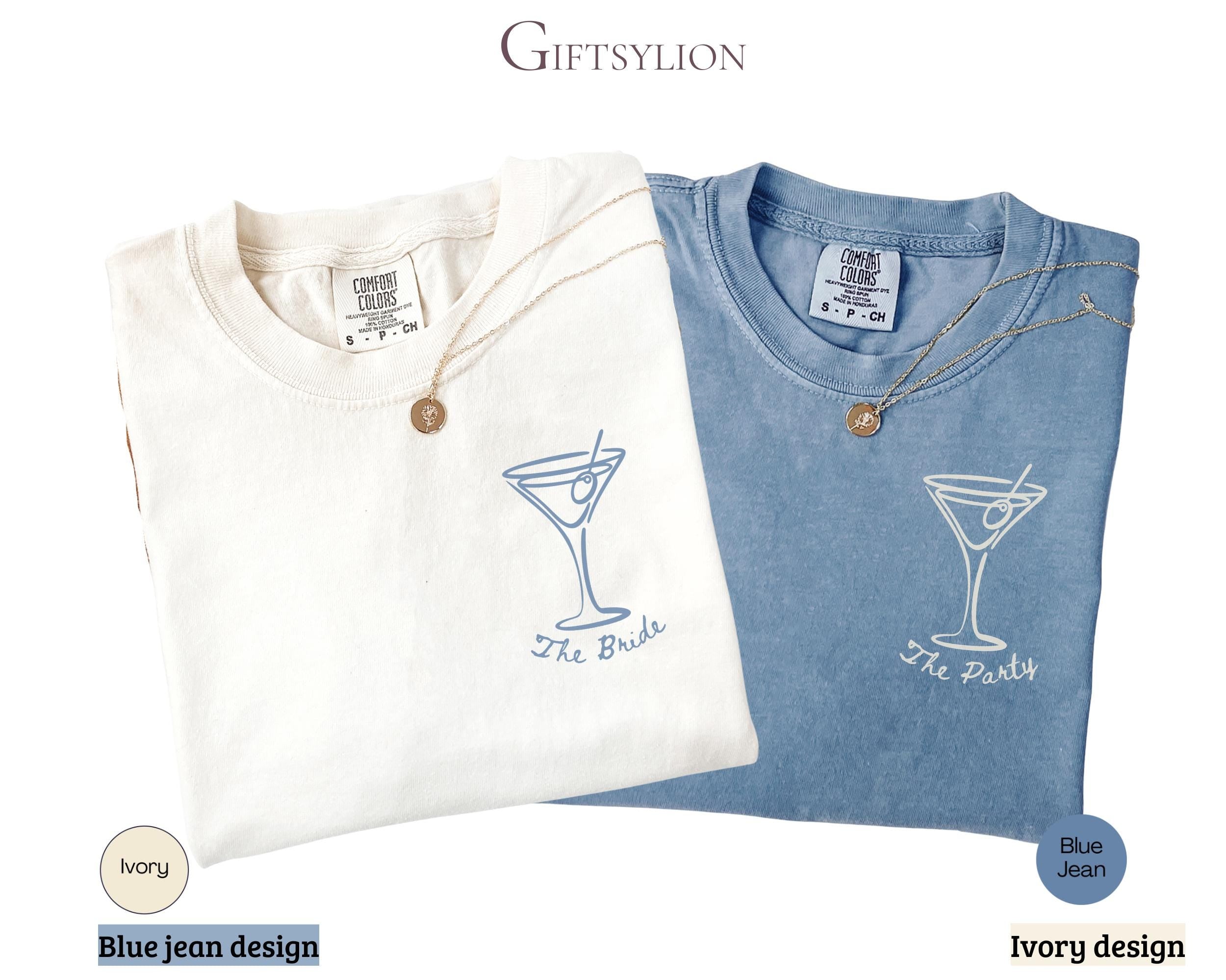 Custom Beach Bachelorette Comfort Colors Shirt, Coastal Bride Trip Tee, Bikini Shell Cocktail Party Shirt