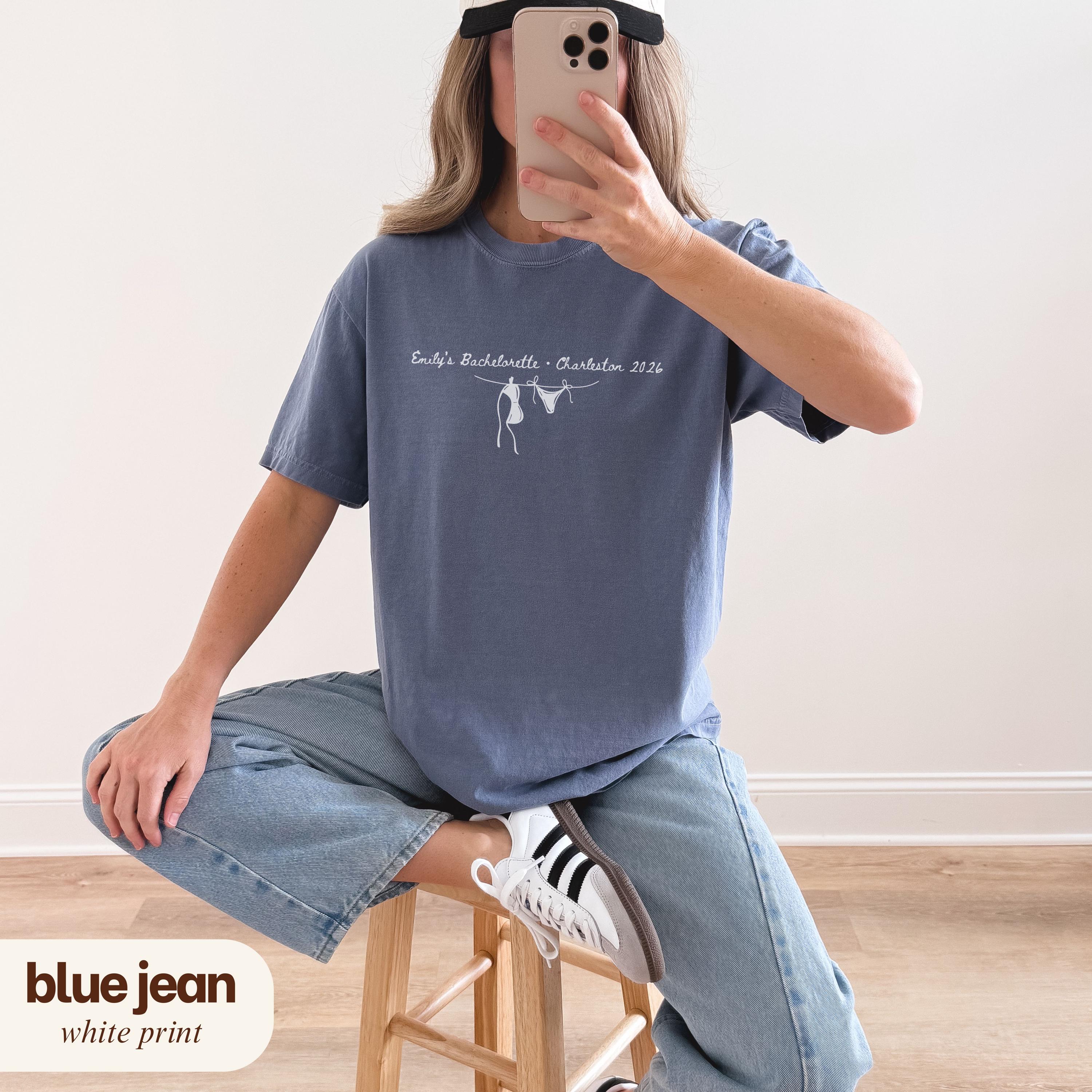 Custom Beach Bachelorette Shirts Comfort Colors, Last Toast on the Coast Bikini Bach Merch, Last Splash Coastal Tee