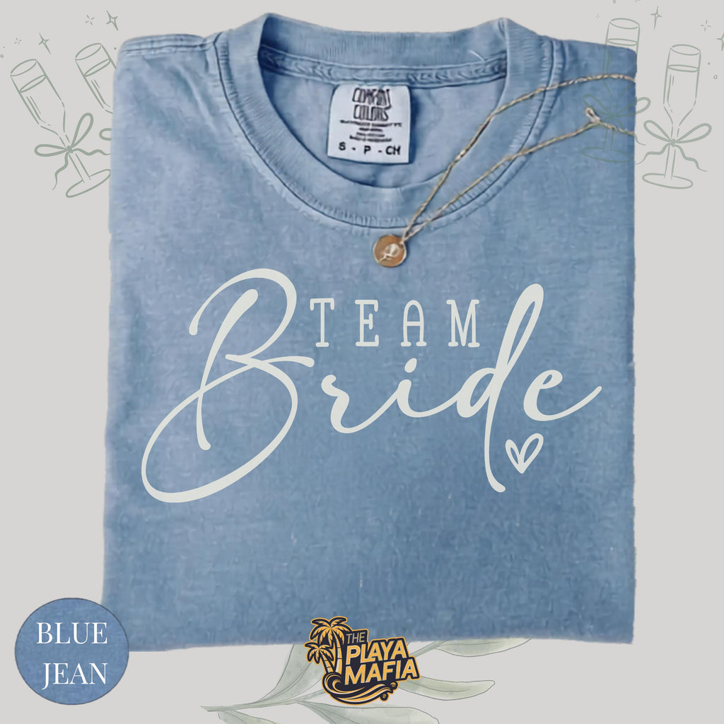 Comfort Colors® Custom Bride Bridesmaid Shirt, Briedsmaid Proposal Gift, Bridal Party T-shirt, Bach Party Shirt, Personalized Bride Tshirt