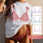 Personalized Bikini Bachelorette Shirt, Custom Beach Bach Party Shirt, Coastal Bachelorette Shirt, Bridal Party Shower Gift, Bachelor Shirt