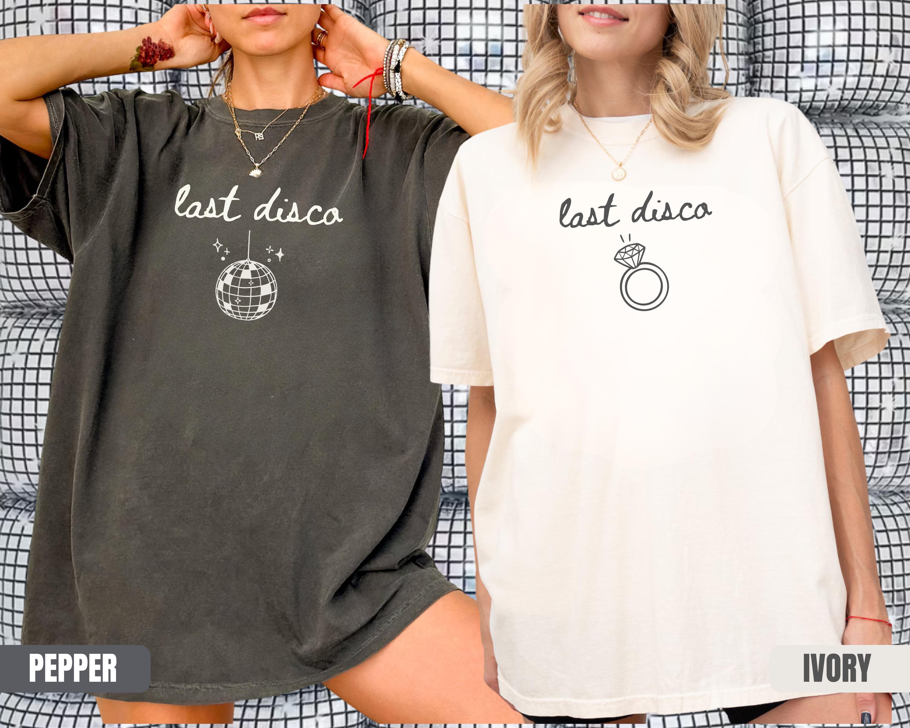 Last Disco Shirt Bachelorette Party Shirts Disco Bride tee Luxury Western Bach Cocktail Club Bridal Shower