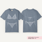 Coastal Bachelorette Shirts Comfort Colors Last Toast on the Coast Bachelorette Bikinis and Martinis Last Splash Seashells and Wedding Bells