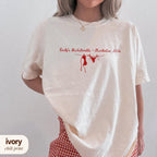 Custom Beach Bachelorette Shirts Comfort Colors, Last Toast on the Coast Bikini Bach Merch, Last Splash Coastal Tee