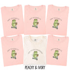 Funny Frog Bachelorette Shirt, Off to Party Bride Tee, Comfort Colors Bach Club, Bridal Party Shirt, Wedding Weekend
