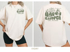 Custom Bachelorette Camp Crew Bridal Shirt Comfort Colors Happy Camper Girls Trip Tee