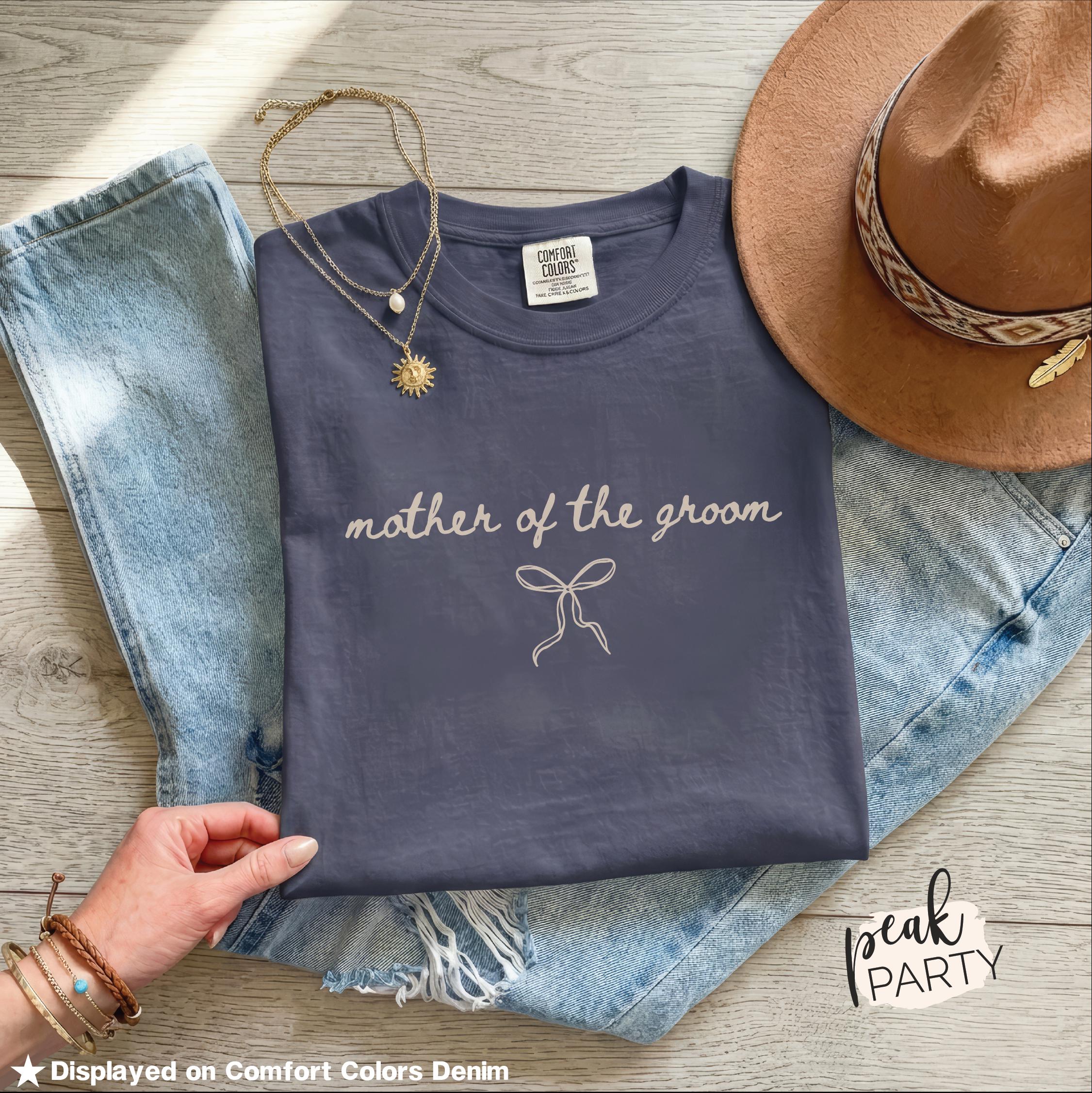 Coquette Bow Bridal Shirt, Bachelorette Outfit for Bride, Wedding Day Tee, Engagement Gift for Bride, Bridal Shower Gift, Bridal Party Shirt
