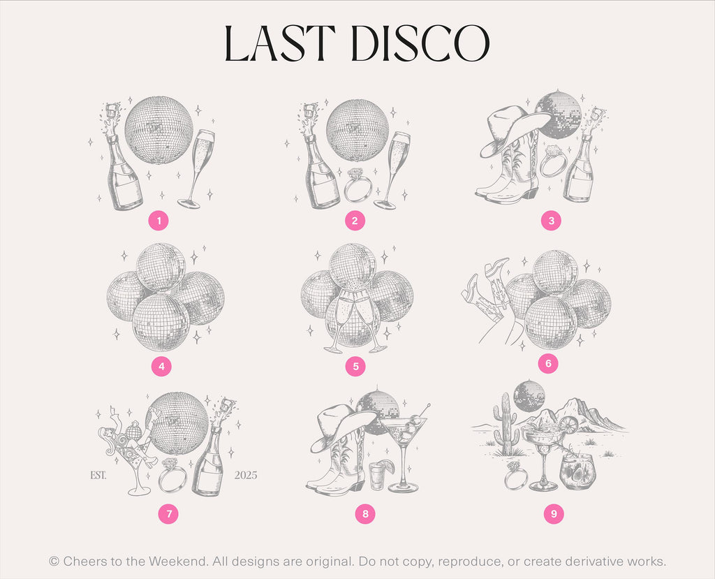 Last Disco Bachelorette Shirts, Disco Bride Custom Shirt, Comfort Colors Bachelorette Shirts