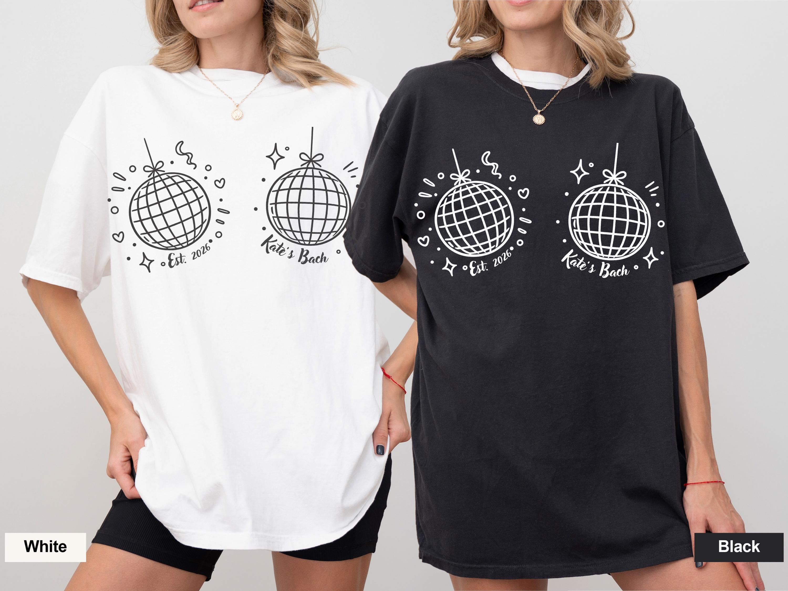 Disco Ball Bachelorette Shirt, Retro 70s Bach Party Tee, Custom Bride Squad Shirt, Girls Trip Outfit, Disco Theme Bridal Tee