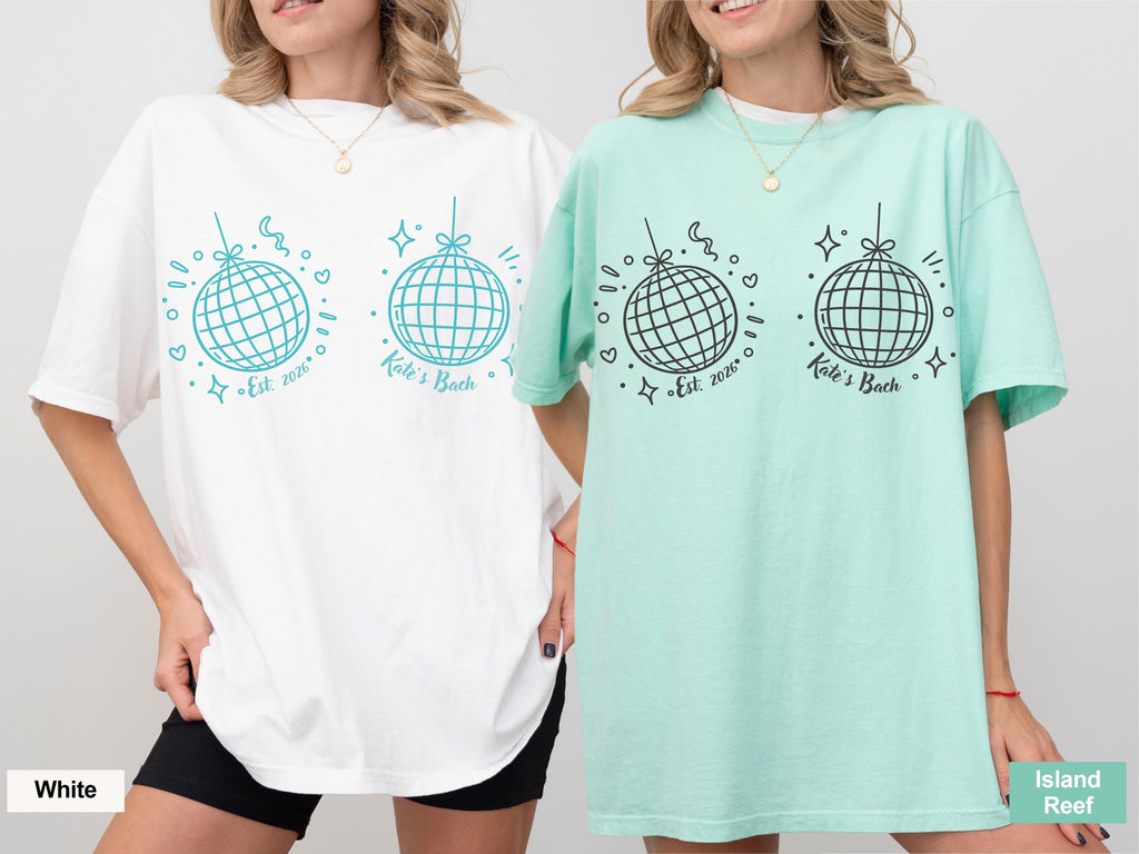 Disco Ball Bachelorette Shirt, Retro 70s Bach Party Tee, Custom Bride Squad Shirt, Girls Trip Outfit, Disco Theme Bridal Tee